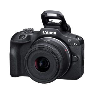 Canon EOS R100 RF-S18-45mm F4.5-6.3 is STM Lens Kit, Mirrorless Camera.