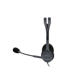 Logitech H111 Wired On Ear Headphones With Mic