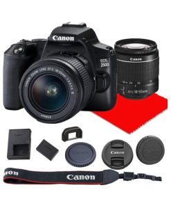 Canon EOS 250D / Rebel SL3 DSLR Camera w/ 18-55mm F/3.5-5.6 III Lens