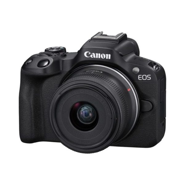 Canon EOS R50 Content Creator Kit, Mirrorless Vlogging Camera, 24.2 MP, 4K Video.