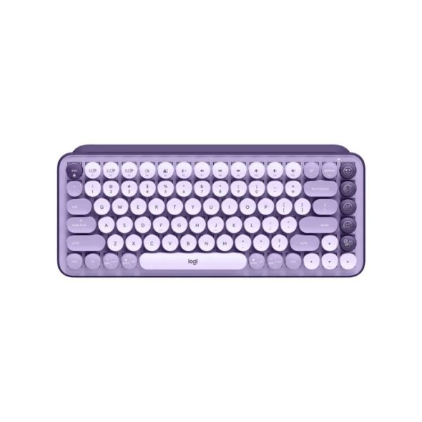 Logitech Pop Keys Mechanical Wireless Keyboard with Customisable Emoji Keys