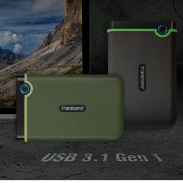 Transcend 1TB USB 3.1 Portable External Hard Drive 25M3 StoreJet