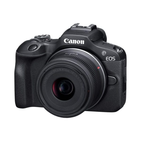 Canon EOS R100 RF-S18-45mm F4.5-6.3 is STM Lens Kit, Mirrorless Camera.