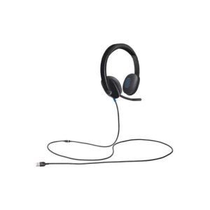 Logitech H540 USB Computer Headset with Noise-Canceling Mic