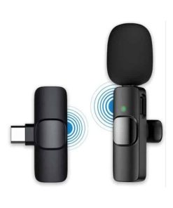 K8 Wireless Microphone Plug & Play Type C, iPhone , Micro USB