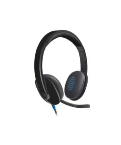 Logitech H540 USB Computer Headset with Noise-Canceling Mic