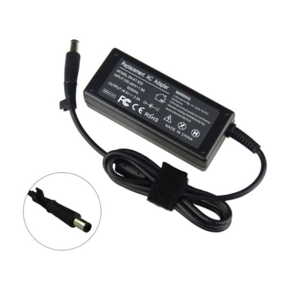 HP Laptop Adapter – 18.5V 3.54A – Big Pin