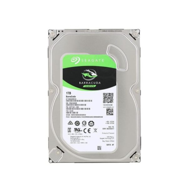 Seagate Internal Hard Disk Drive 1TB Desktop 7200 RPM.