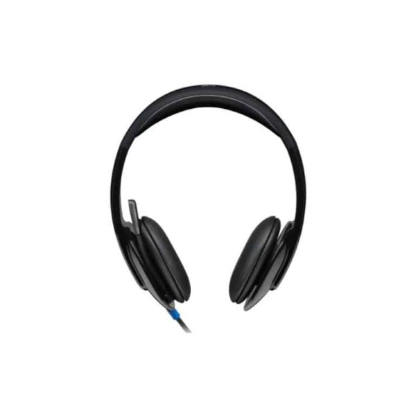 Logitech H540 USB Computer Headset with Noise-Canceling Mic