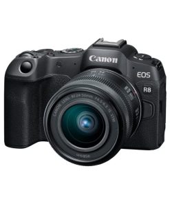 Canon EOS R8 Full-Frame Mirrorless Camera w/RF24-50mm F4.5-6.3 IS STM Lens.