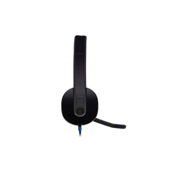 Logitech H540 USB Computer Headset with Noise-Canceling Mic