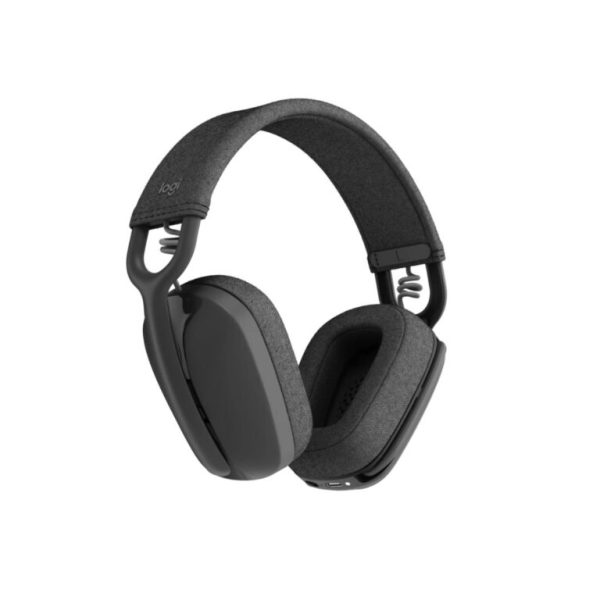 Logitech Zone Vibe 100 Wireless Over Ear Headphones with Noise Canceling Microphone.