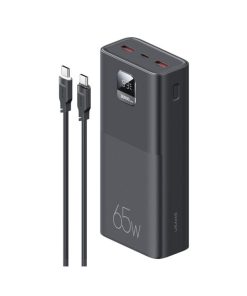 USAMS 65W Power Bank 30000mAh PD Quick Charge SCP FCP Powerbank