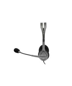 Logitech H110 Stereo Headset with Noise Cancelling Microphone for PC