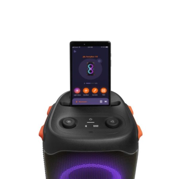 JBL PartyBox 110 Portable Party Speaker with Built-in Lights, Powerful Sound and deep bass.