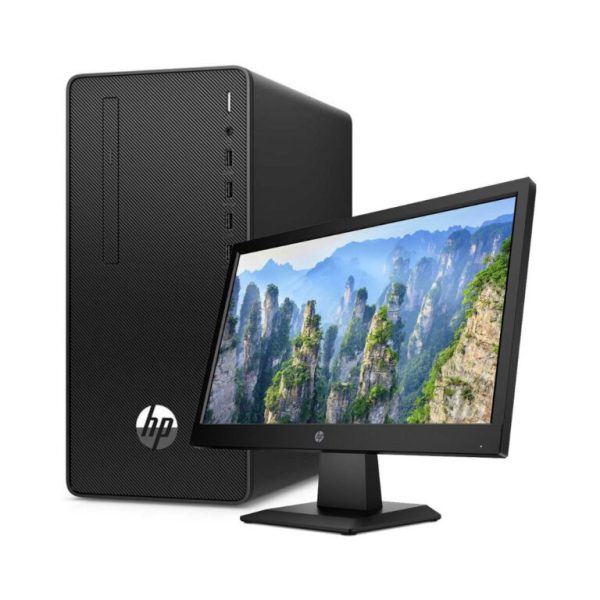 HP 290 G4 Microtower Intel Core i5 10th Gen 3.1GHz 4GB RAM 1TB HDD + 21.5 Inches HD Monitor
