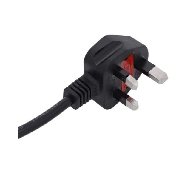 Laptop Power Cable 1.5M (Flower Cable) 3 Prong Fused