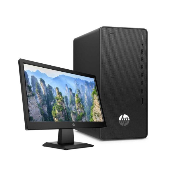 HP 290 G4 Microtower Intel Core i5 10th Gen 3.1GHz 4GB RAM 1TB HDD + 21.5 Inches HD Monitor