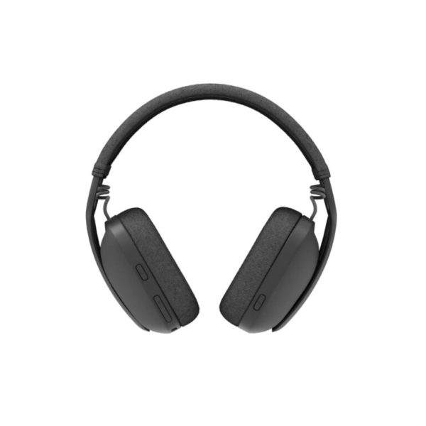 Logitech Zone Vibe 100 Wireless Over Ear Headphones with Noise Canceling Microphone.