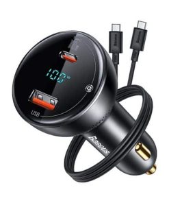 Baseus 100W USB C Car Charger.