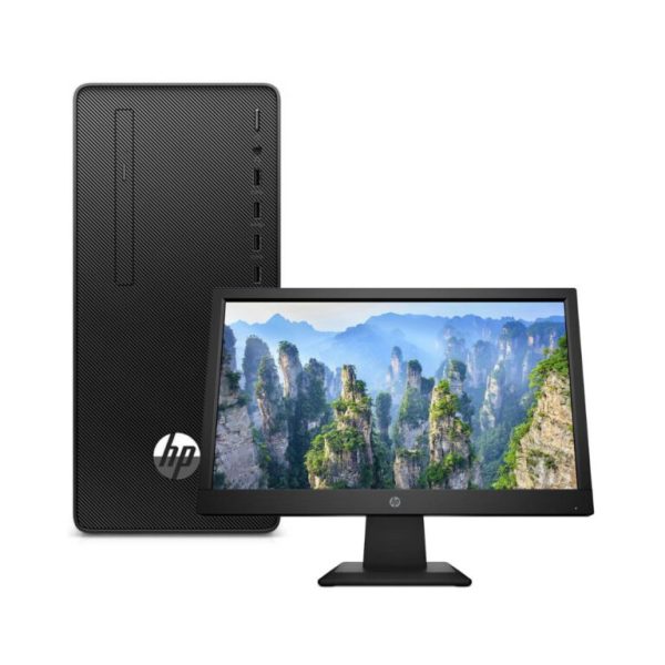 HP 290 G4 Microtower Intel Core i5 10th Gen 3.1GHz 4GB RAM 1TB HDD + 21.5 Inches HD Monitor