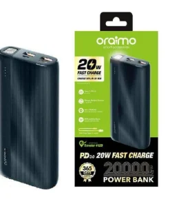 Oraimo OPB-P204DQ 20000mAh 20W Power Bank