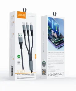 VIDVIE CB4022 3 In 1 Multi Charging Data Cable