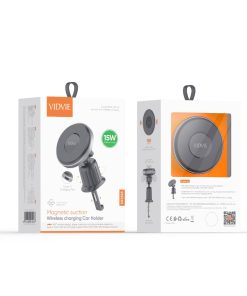 Vidvie HC1523 Magsafe Magnetic Holder With Wireless Charger