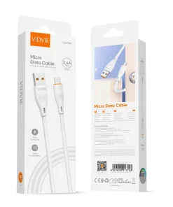 VIDVIE CB4016V USB to Micro USB Data Cable