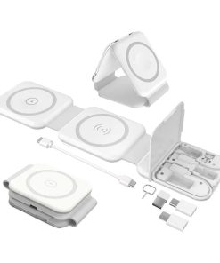 Vidvie 3 in 1 Folding Magnetic Wireless Charger - WLC1408
