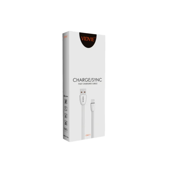 VIDVIE CB411i USB to iPhone Fast Charge Cable