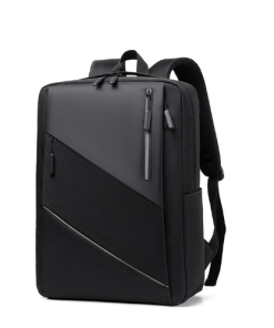 Multi-Zipper Laptop Backpack