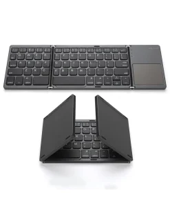 B033 Foldable Bluetooth Keyboard with Touch Pad Mouse