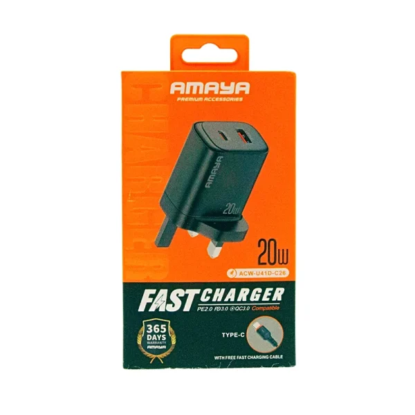 Amaya Charger ACW-U41D-C26A +C 20W