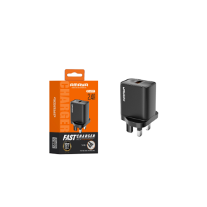 Amaya ACW-AU101-M29 British gauge Single U10W charger with Micro cable