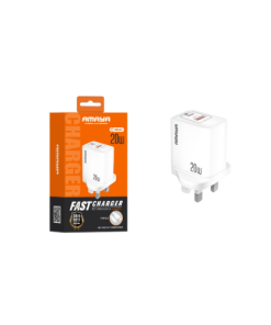 Amaya ACW-MU201 UK A+C 20W charger with Type-C cable