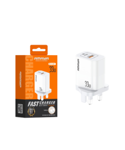 Amaya ACW-HU301 UK A+C 33W charger with Type-C cable