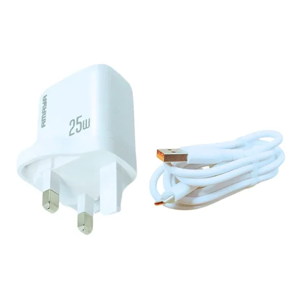 Amaya ACW-U53D-C29 PD25W standard charger with Type-C cable