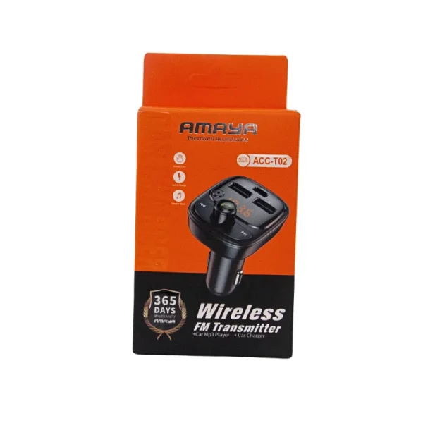 Amaya ACC-T02 Car MP3 Player Car Adapter, Charger and FM Transmitter