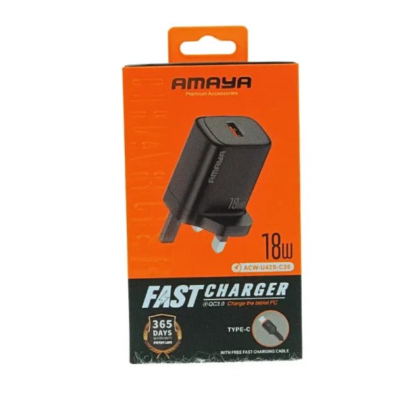 Amaya Charger ACW-U42S-C26 18W