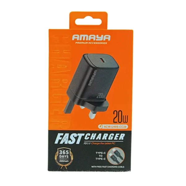 Amaya Charger ACW-U40S-CC26 20W