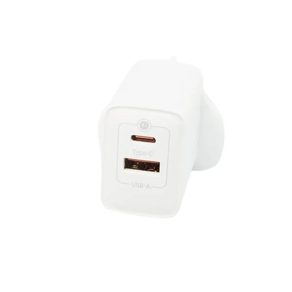 Amaya ACW-MU201 UK A+C 20W charger with Type-C cable