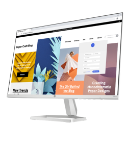 HP 524sw Series 5 23.8″ FHD White Monitor